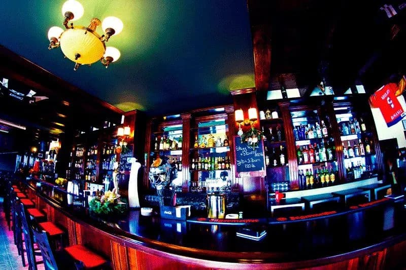 The original Hockey Pub bar in 2011
